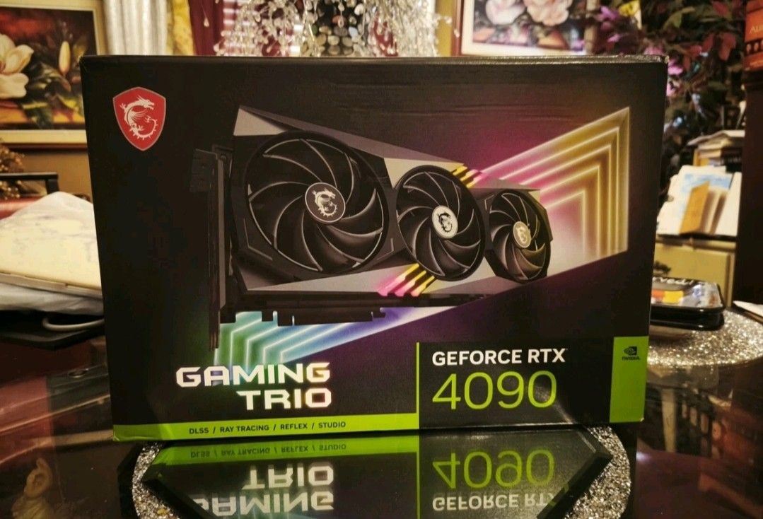 MSI GeForce RTX 4090 GAMING TRIO 24GB GDDR6X Graphics Card