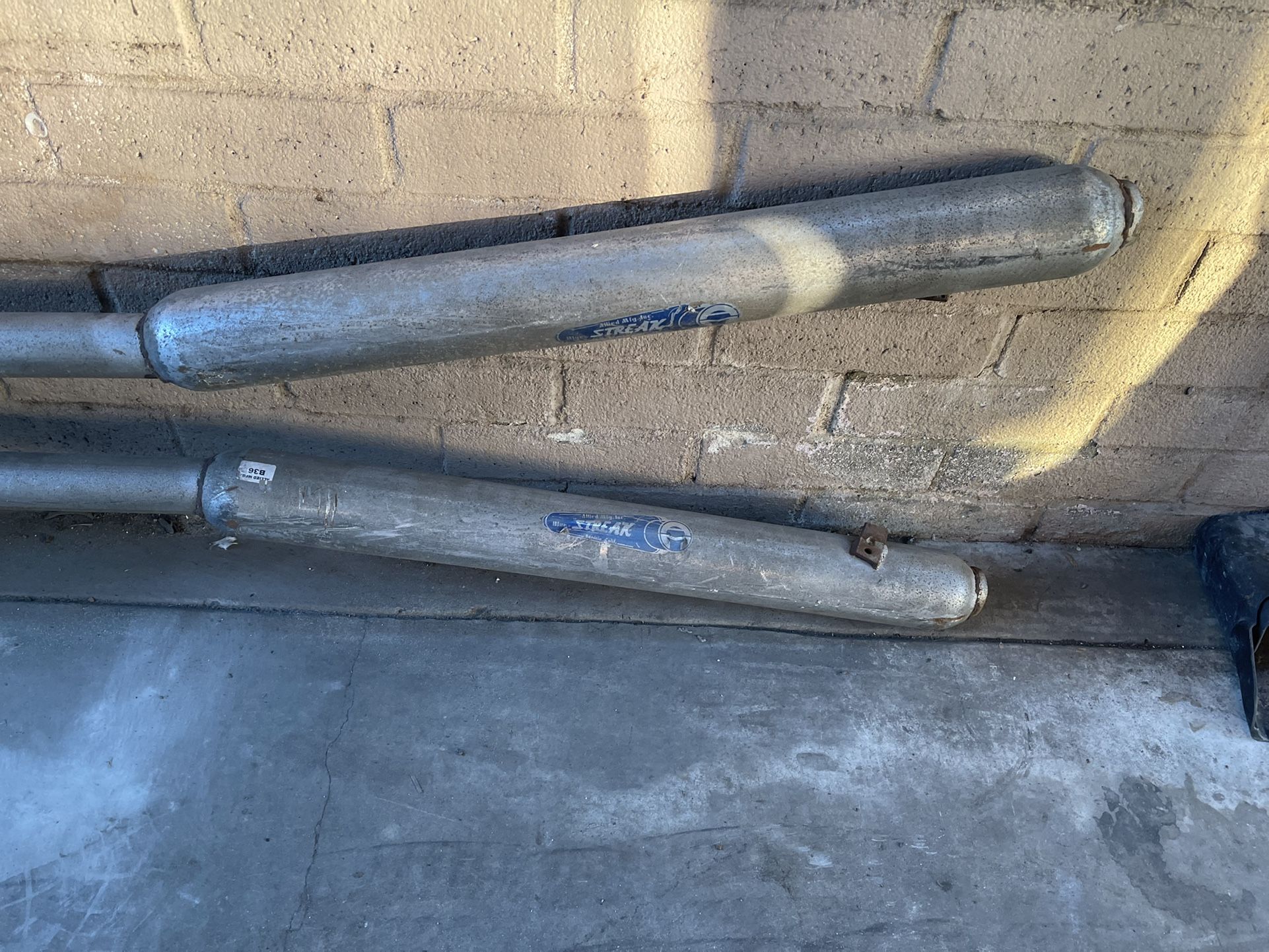 BLUE STREAK GLASS PACKS EXHAUST