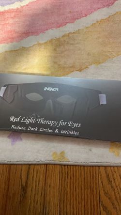 New in box Red Light Therapy for Eyes, LED Light Therapy Eye Mask. Reduce dark circle and wrinkle