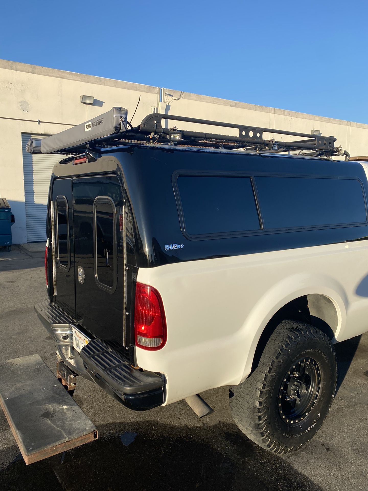 Snugtop Outback Camper shell with roof rack and drawer system for Sale