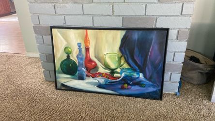 Mid Century Original Paintimg