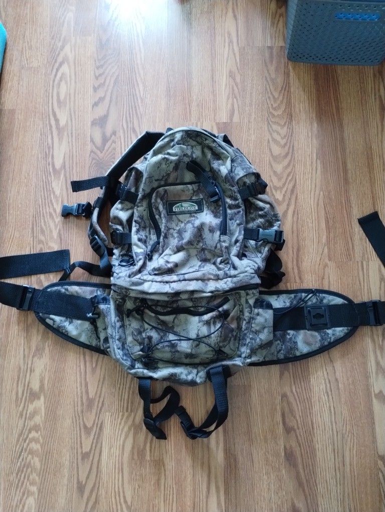 Camo Backpack Great For Hiking 