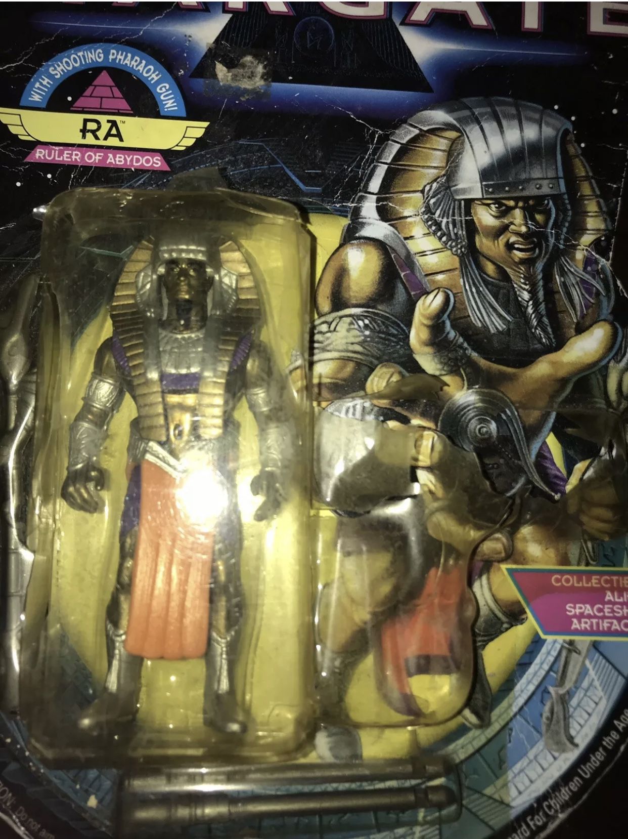 Collectible Ra Ruler of Abydos Action Figure Stargate Animated Series 1994 New