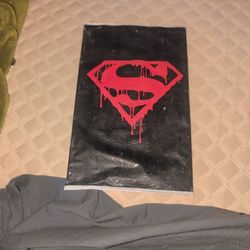 Comic Superman #75 With Fild Out Splashback Cover 
