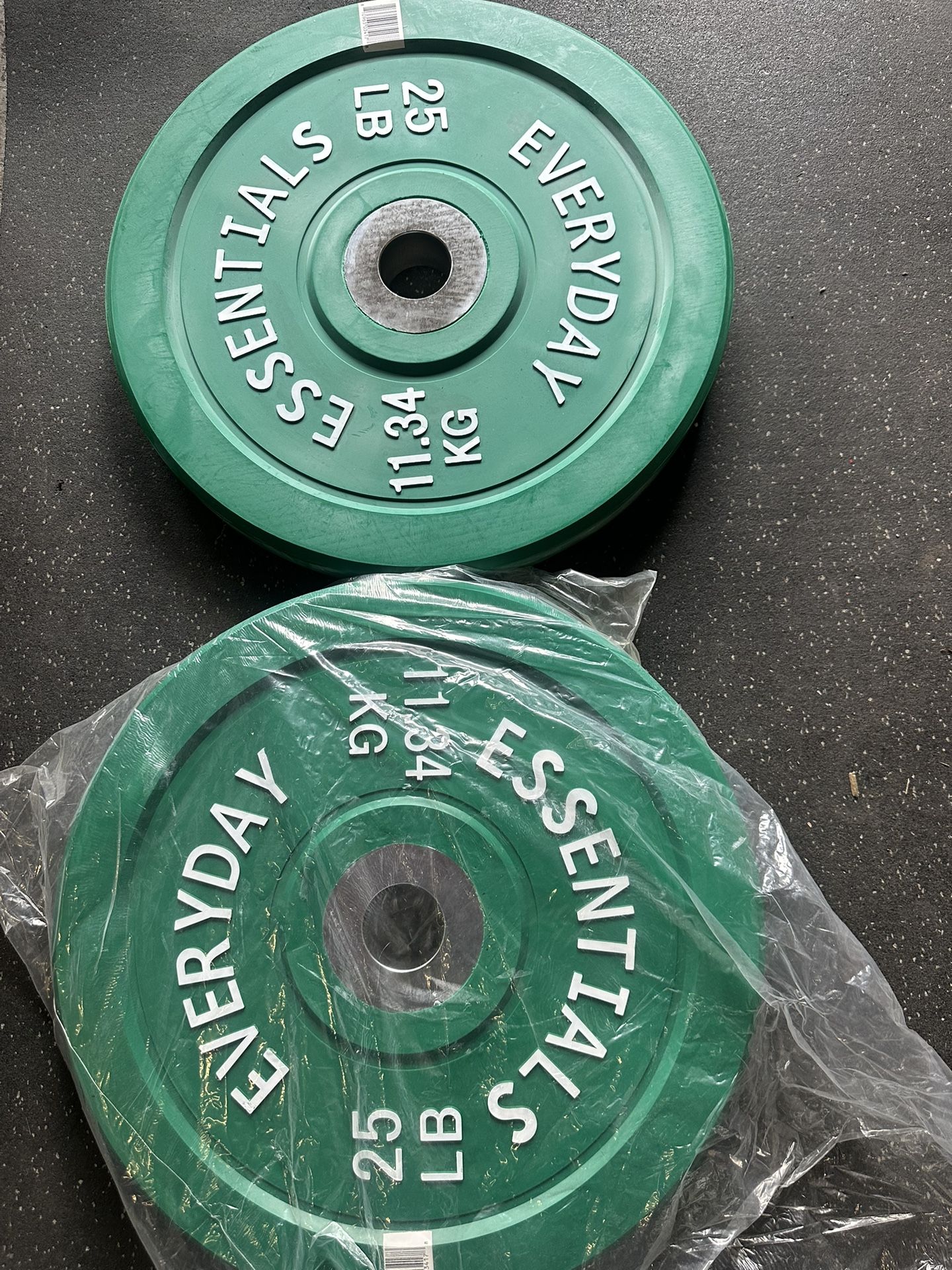 25lb olympic bumper plates