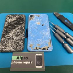 iPhone Cracked Lcd / Back 