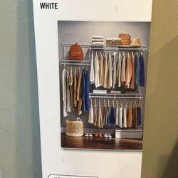 Adjustable Closet Organizer Kit 