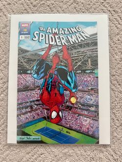 US Open Tennis 2026 Marvel The Amazing Spiderman Comic Book #1 Spider-Man