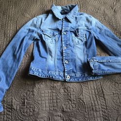 Diesel Denim Stretch Women's Jacket Medium 