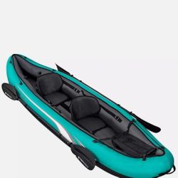 10 ft 2 Person Tobin Sports Wavebreak Kayak tandem paddles and pump included