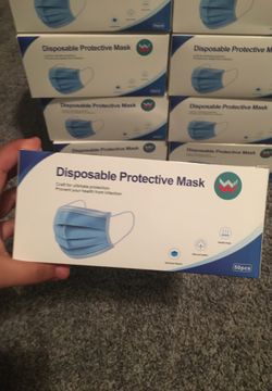 Masks 7$ each comes with 50 pieces