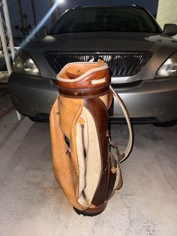 Vintage Burton MFG Co. Leather Golf Bag – Jasper, Alabama –
