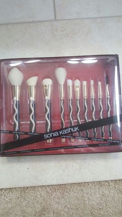Sonia kashuk limited edition 10 pc makeup brush set
