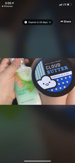 Bath and body works bundle . 25 for both