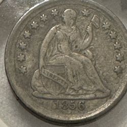 1856 Liberty Seated Half Dime #2