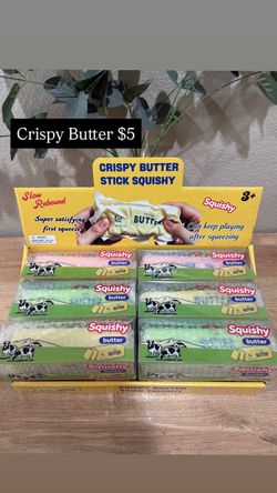 Crispy Butter Stick Squishy Toy