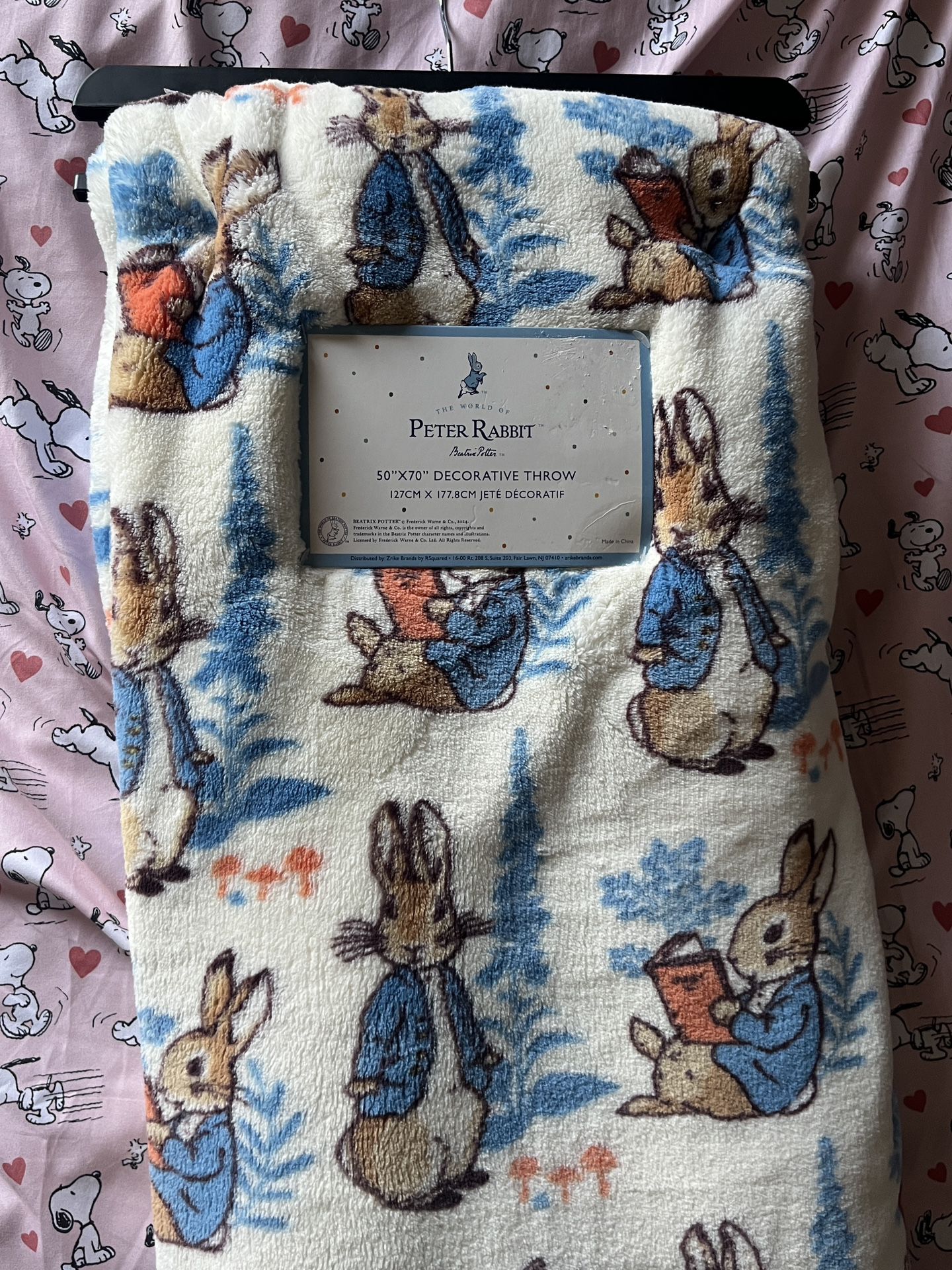Peter Rabbit Blanket 