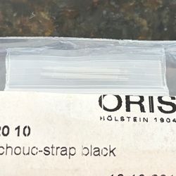 Oris Rubber Watch Strap With Deployment Clasp Brand New