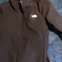 Women's Lrg North Face Zip Up Jacket (New)