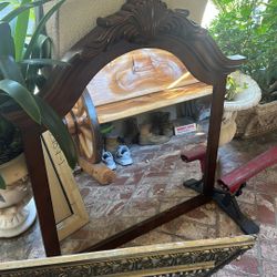 Mirror With Mounting Brackets