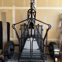 Kendon Single Ride-Up SRL Stand-Up Motorcycle Trailer — Brand New, Never Used