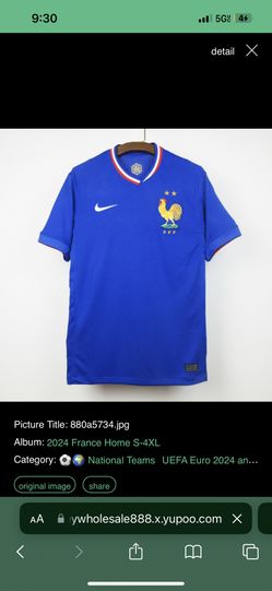 FRANCE 24-25 HOME JERSEY BRAND NEW