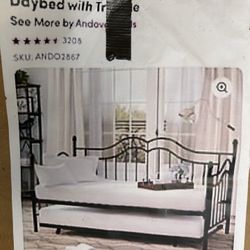 Day Bed Frame trundle 