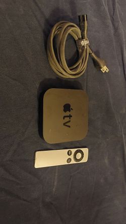 Apple TV 2nd Generation (Gen 2) with Remote & Power Cord – $25 OBO