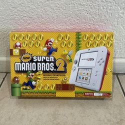 Nintendo 2ds Super Mario Bros 2 White Edition 