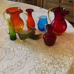 Vintage Colored Glass