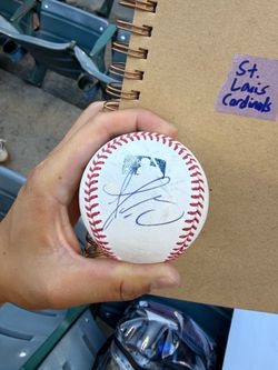 Dustin May Autographed Baseball