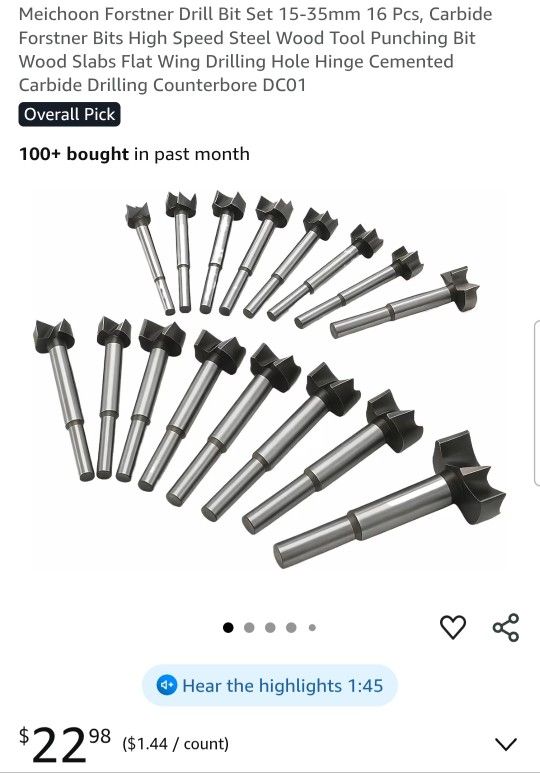 BRAND NEW Drill Bit Set
