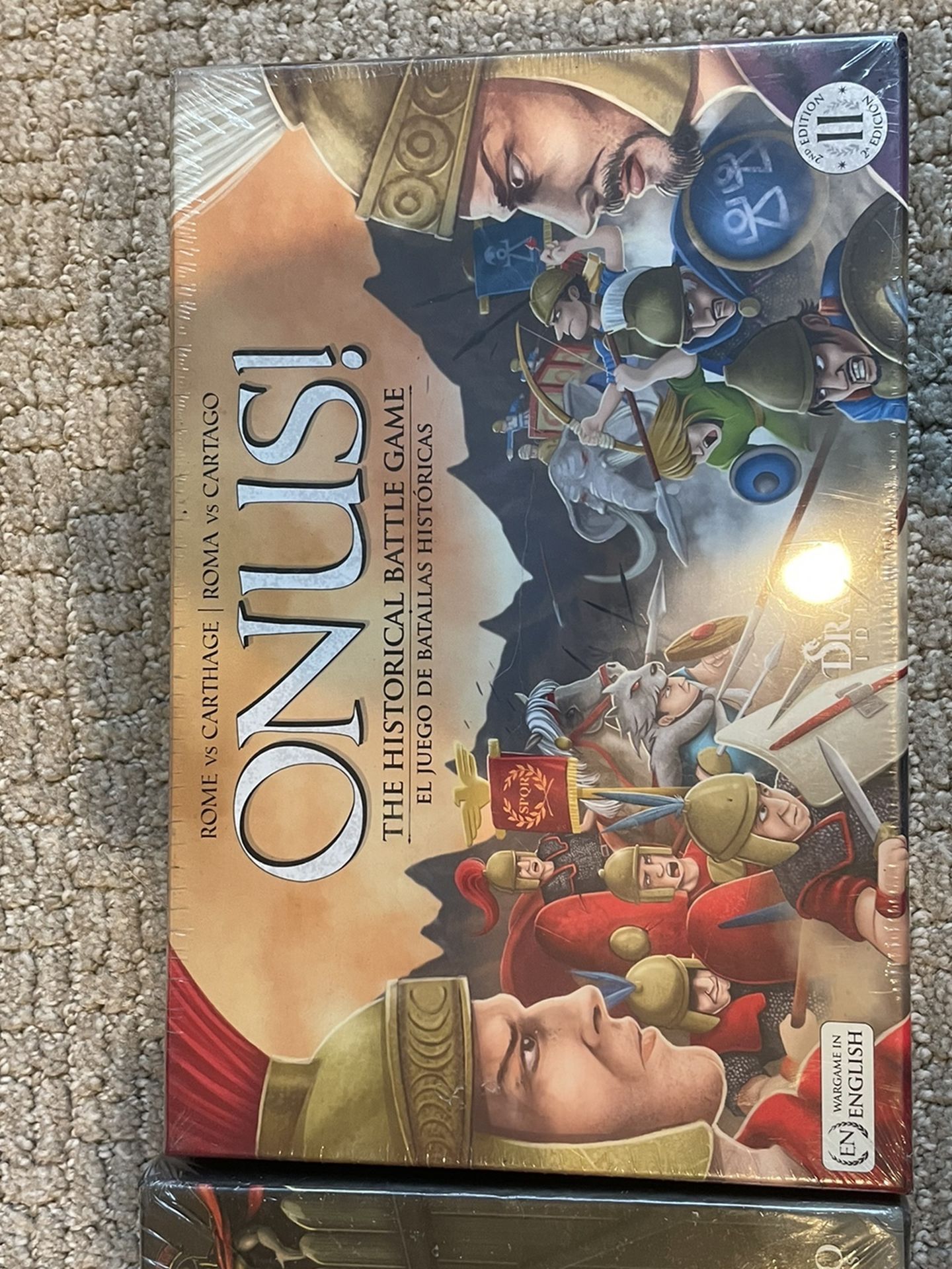 Onus - Rome Vs Carthage Board Game Plus Terrain And Fortresses Pack - Kickstarter