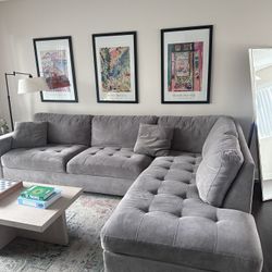 Large Sectional Couch (Ottoman Included)