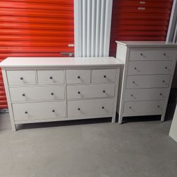 White 2pc Clothing Organizer Set 