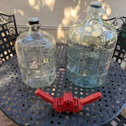 Glass Wine carboys and Beer Bottle Capper For Beer And Wine Making