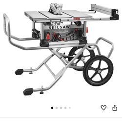 Skill 10 Inch Table Saw W Stand And Outfeed Spt99-11