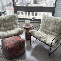 TOV Furniture Sheepskin Chairs