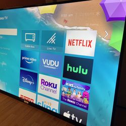 Roku (55 Inch) 4K Smart TV!