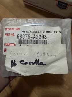Toyota 90975-A2003 Luggage Compartment Door Emblem 2010-2024 Toyota 90975A2003
