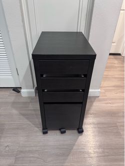 IKEA Rolling File Cabinet 13.5”x19.5”x29.5”