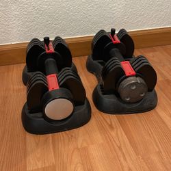 Adjustable Weight Dumbbell Up To 25lbs 