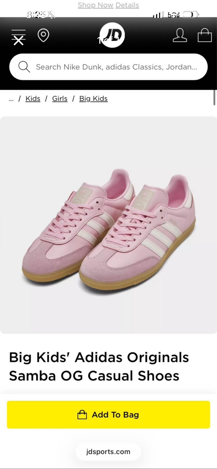 Sambas Pink