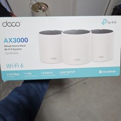 AX3000 Deco Wifi 6 Mesh System 