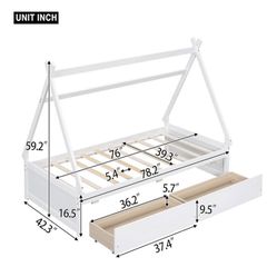 Twin Bed (frame Only)