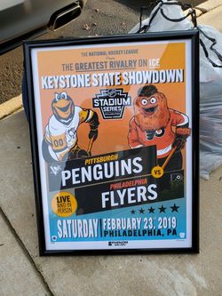 Philadelphia Flyers stadium series limited art work