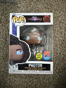 Funko Pop Photon #1250 The Marvels GITD PX Exclusive