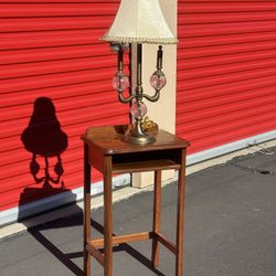 Lamp And End Table 