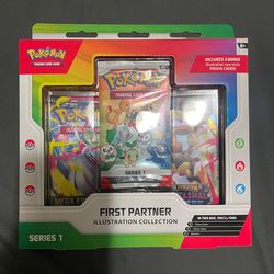 Pokemon first partner illustration collection
