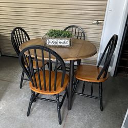 Table And 4 Chairs 